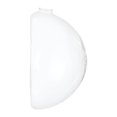 Væghængt vase i glas