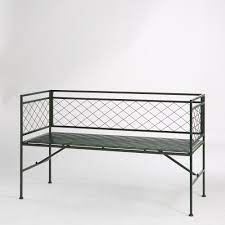 Lene Bjerre Gardia bænk i grøn metal