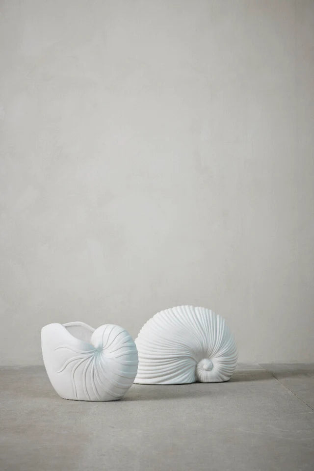 Shelise dekoration Højde 18 cm. hvid