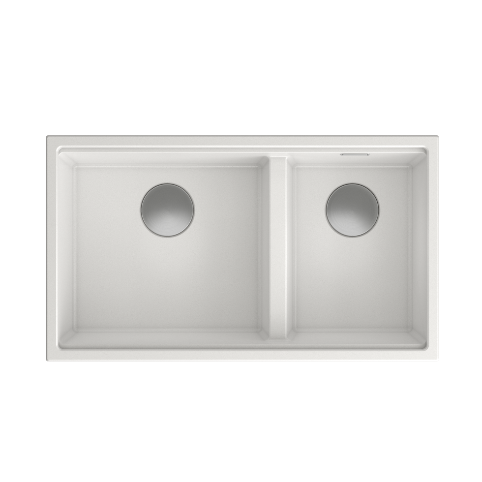 Køkkenvask Clark 842 Hard Rock GraniteQ og stål til underlimning