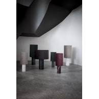 Statement Lampe 47x62cm hvid og beige