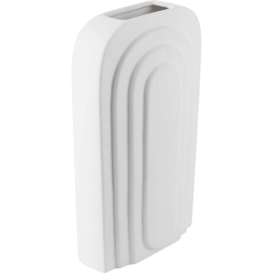 Arc large vase i hvid