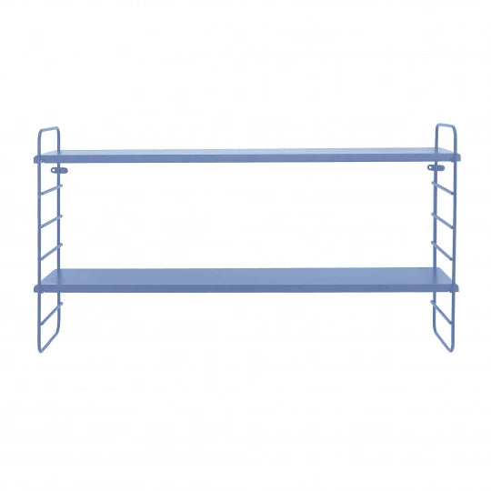 Bloomingville North Væghylde – Blå MDF & Metal 65x35 cm
