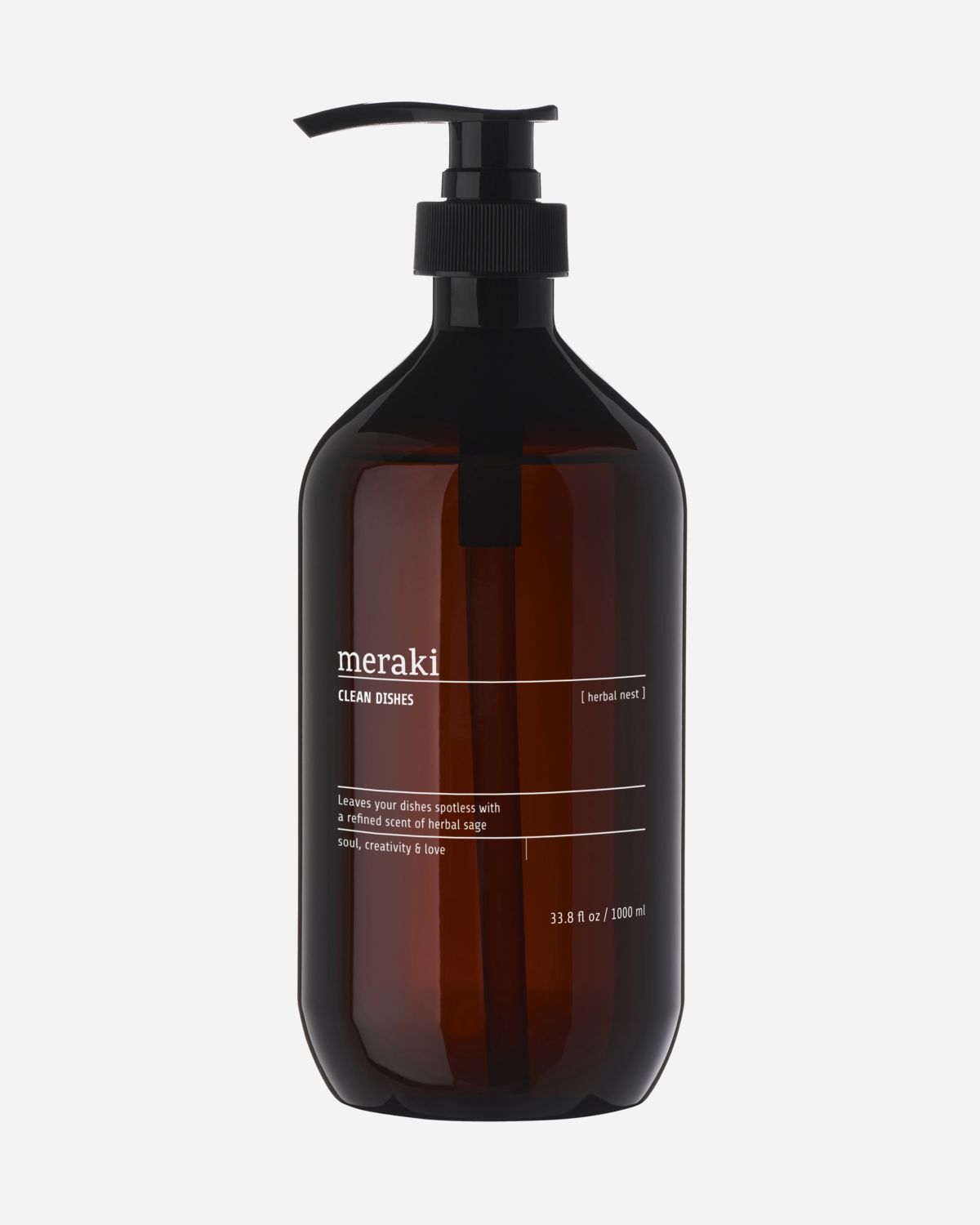 Meraki opvaskesæbe Herbal nest 1000ml