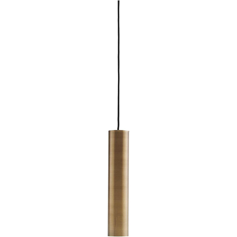 House Doctor Pin – Stilren og minimalistisk pendel i varm messing