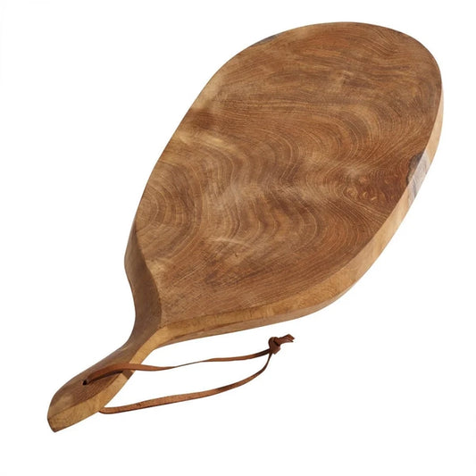 Muubs Organic Skærebræt L i Teaktræ (52 cm)