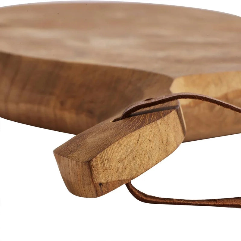 Muubs Organic Skærebræt L i Teaktræ (52 cm)