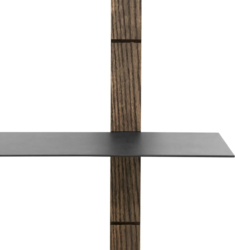 Muubs Oaks Hyldesystem M (70x120 cm) – Sort Jern & Egetræ