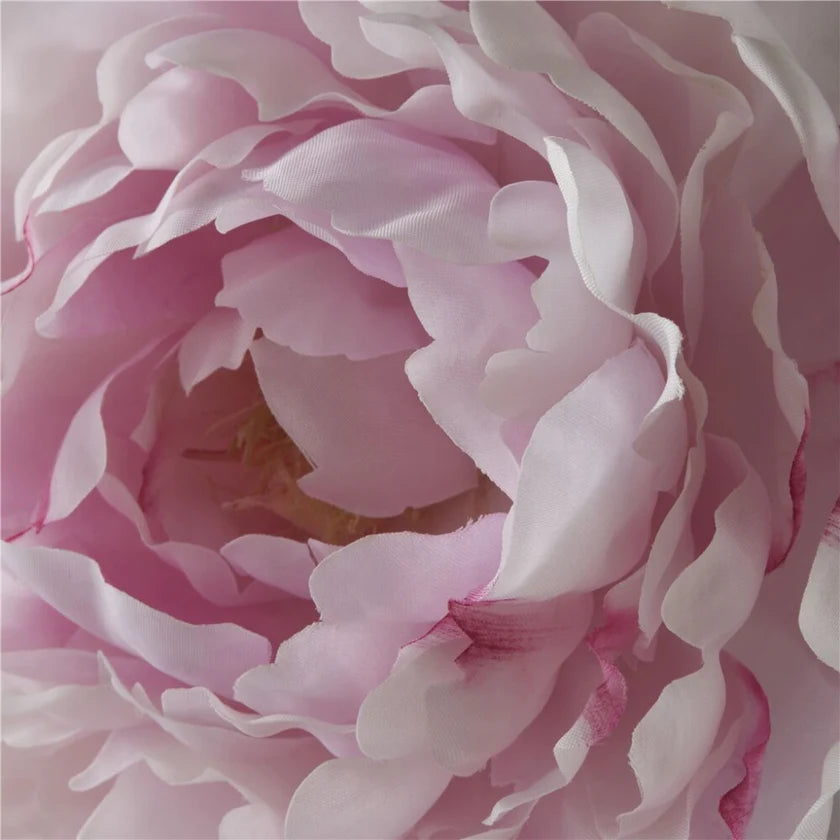 Flora pæon H66 cm. støvet lyserød