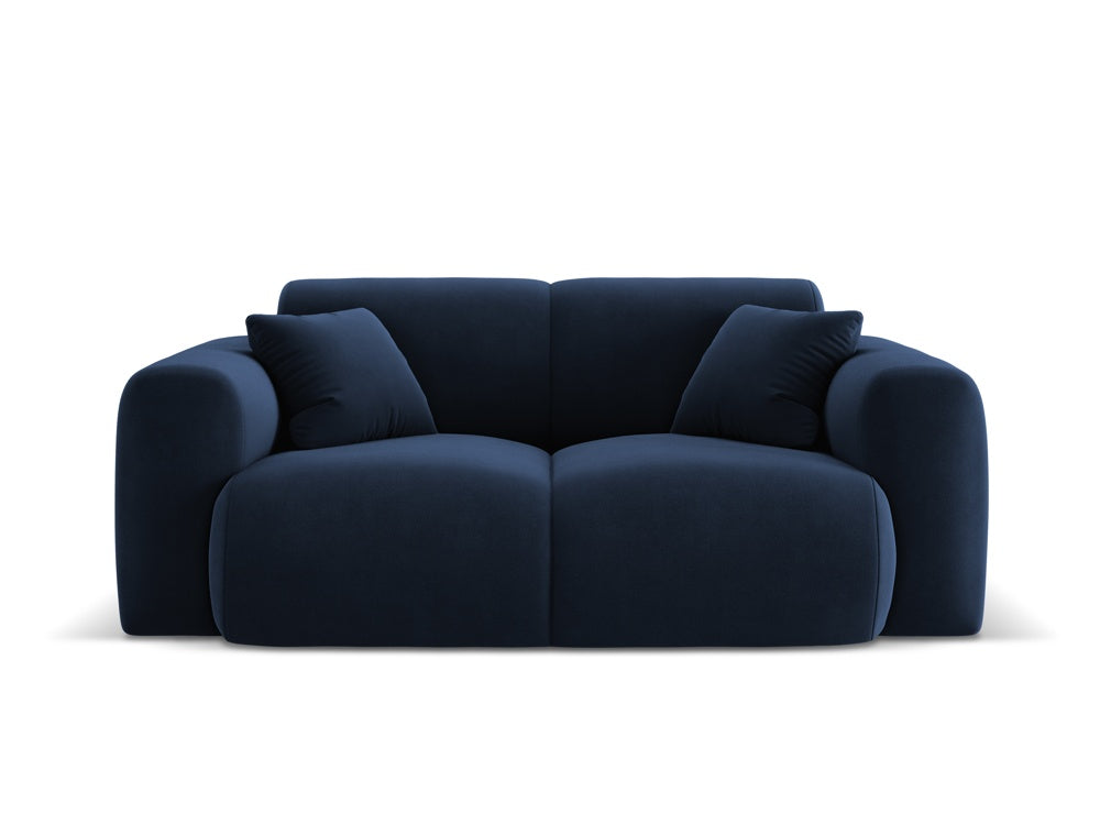 Cosmopolitan Design - Velour Sofa, Nolio, 2-pers., 170x95x72 cm