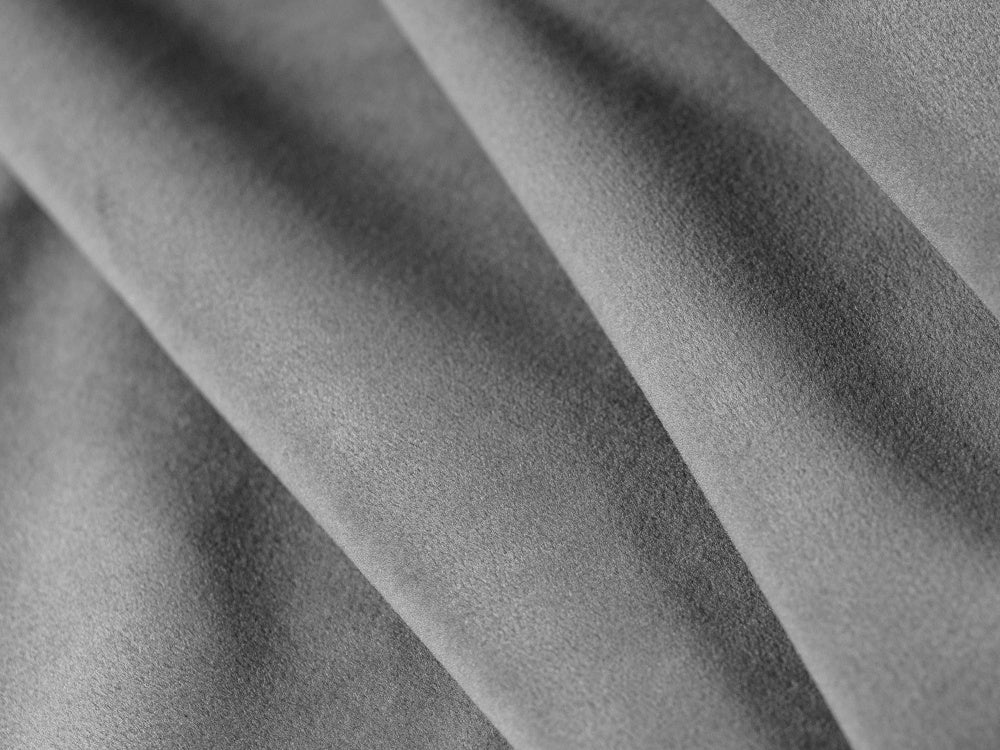 Cosmopolitan Design - Velour Hjørnesofa (venstrevendt), Nolio, 4-pers., 260x170x72 cm