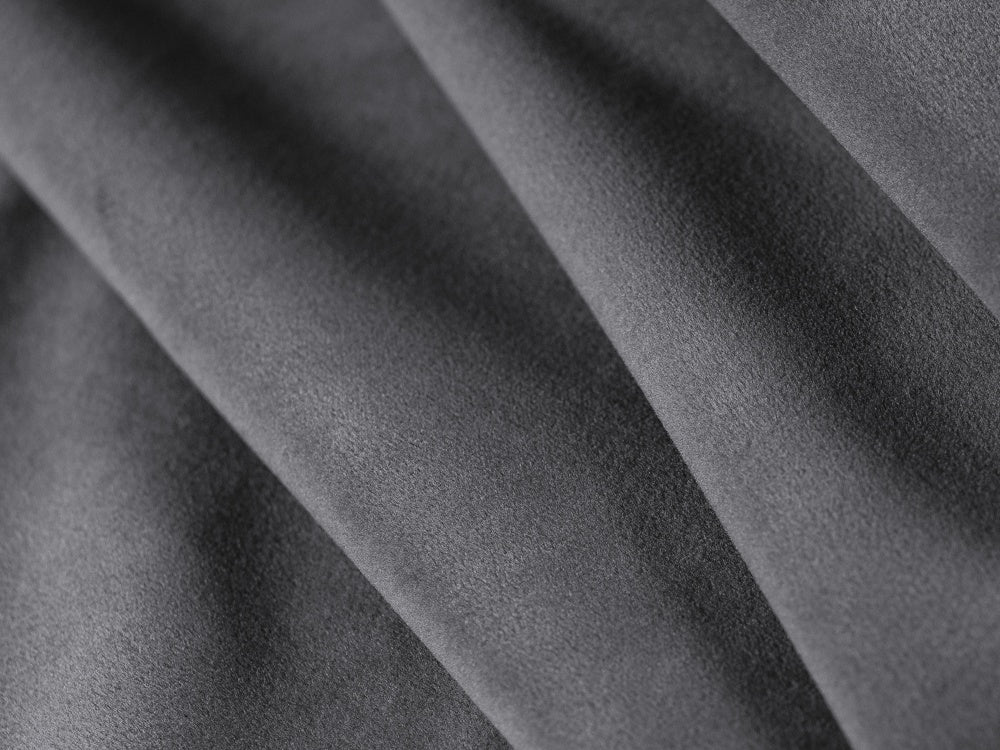 Cosmopolitan Design - Velour Hjørnesofa (venstrevendt), Nolio, 4-pers., 260x170x72 cm