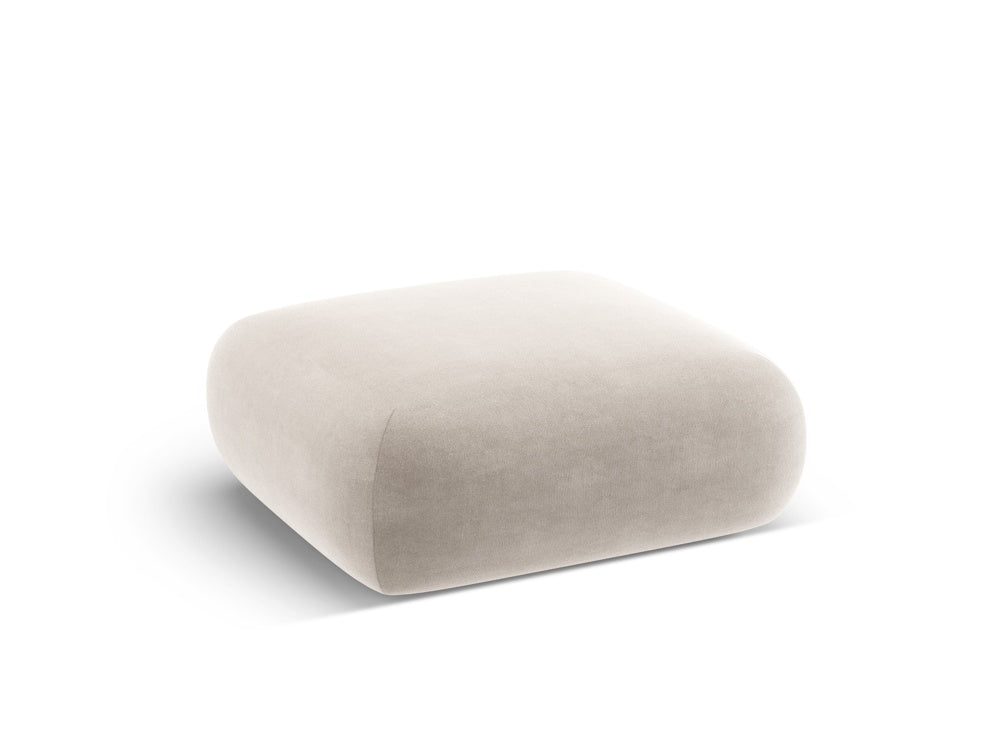 Cosmopolitan Design - Velour Puf, Nolio, 2-pers., 100x100x36 cm