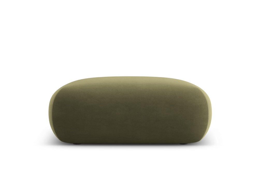 Cosmopolitan Design - Velour Puf, Nolio, 2-pers., 100x100x36 cm