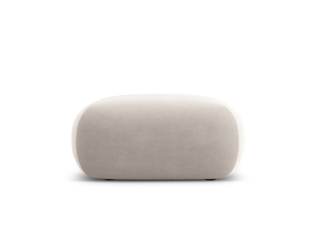 Cosmopolitan Design - Velour Puf, Nolio, 1-pers., 75x75x36 cm