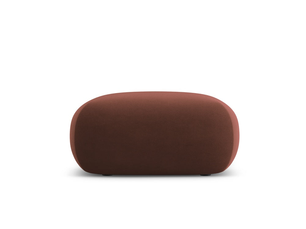 Cosmopolitan Design - Velour Puf, Nolio, 1-pers., 75x75x36 cm