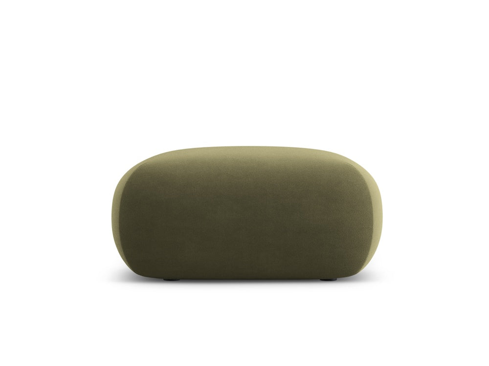 Cosmopolitan Design - Velour Puf, Nolio, 1-pers., 75x75x36 cm