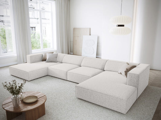 Arendal Panoramic Sofa til 6pers i chenille stof