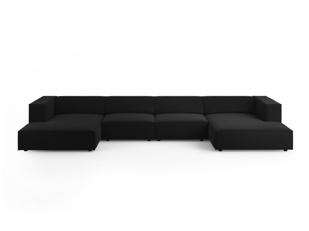 Arendal Panoramic 6pers sofa i velour
