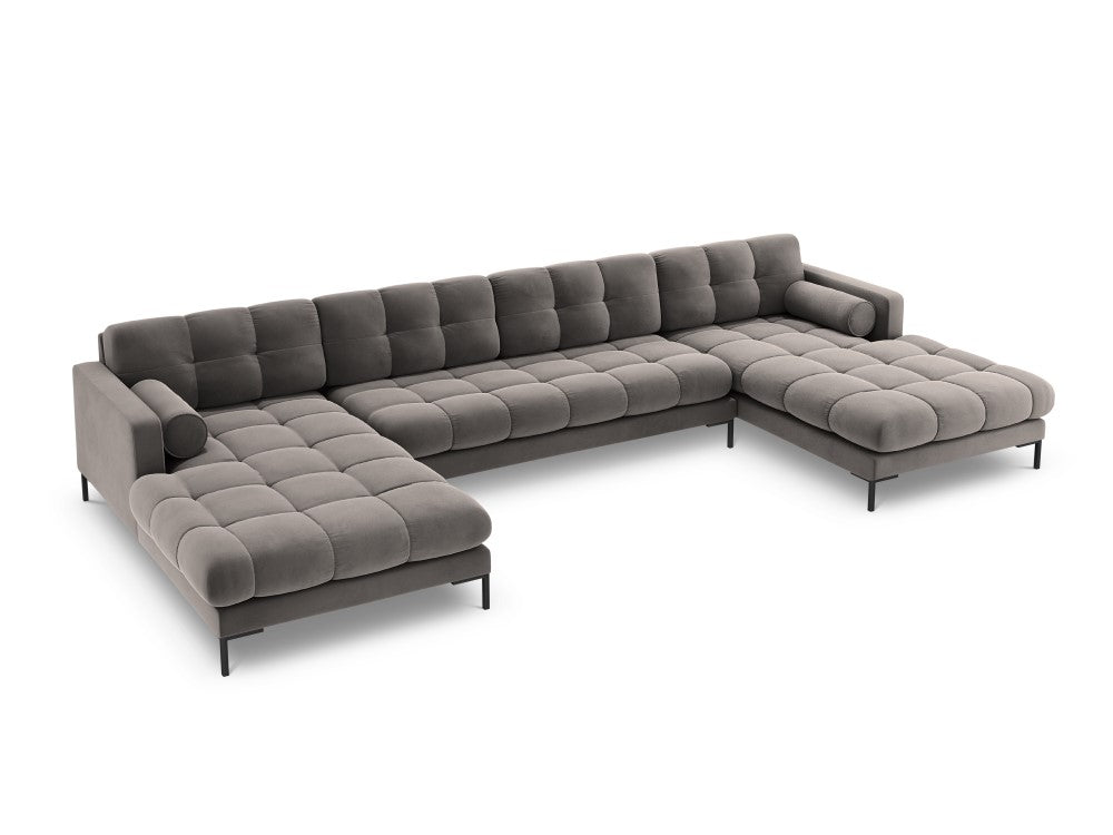 Bali Velour Panoramic sofa 7seats