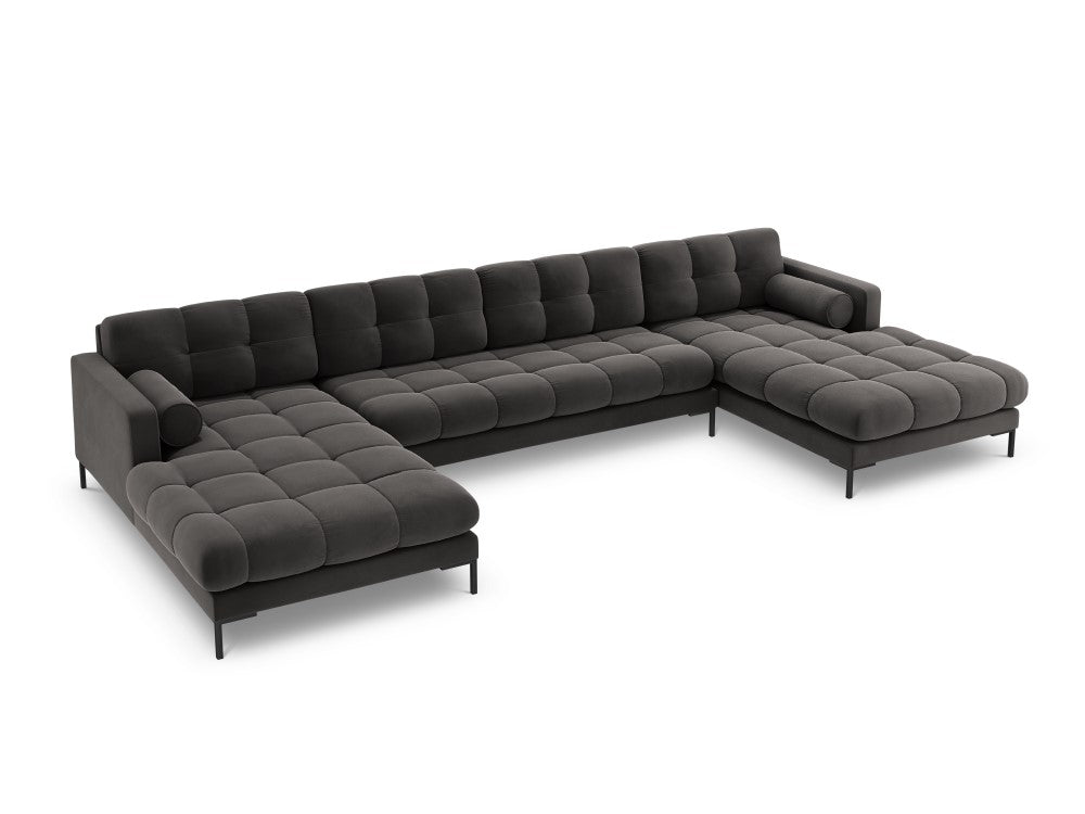 Bali Velour Panoramic sofa 7seats