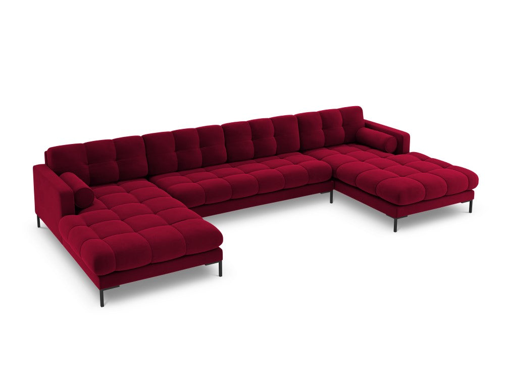 Bali Velour Panoramic sofa 7seats