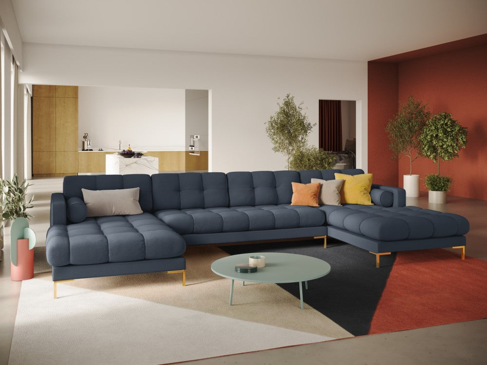 Bali Velour Panoramic sofa 7seats