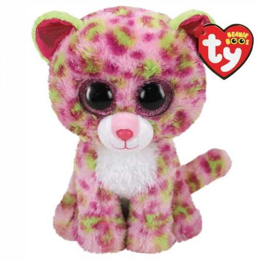 TY Beanie Boos LAINEY - leopard pink reg