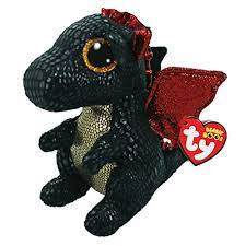 TY Beanie Boos GRINDAL - dragon with horn med