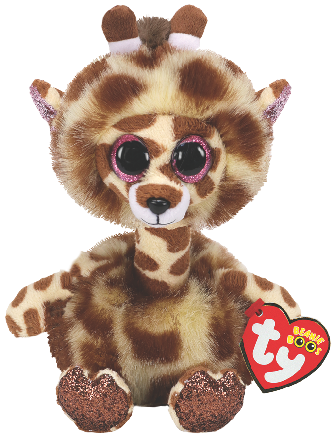TY Beanie Boos GERTIE - giraffe long neck med