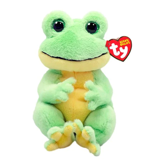 TY Beanie Bellies SNAPPER - green frog