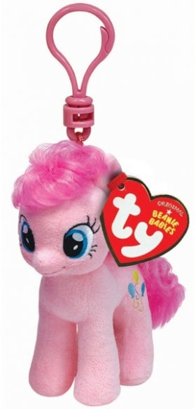 TY Beannie Babies Pinkie Pie nøglering