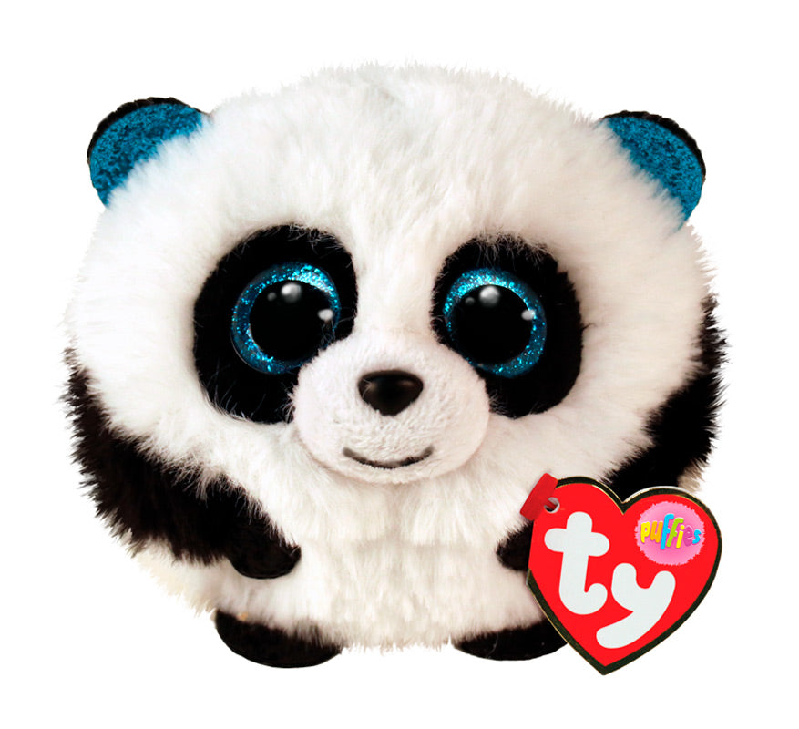 TY Puffies BAMBOO - panda puf