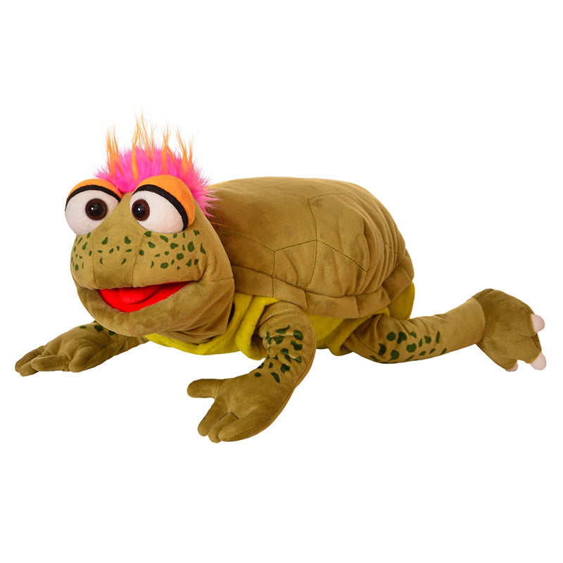Living Puppets Slow Moe – Den ultimative cool skildpadde-hånddukke