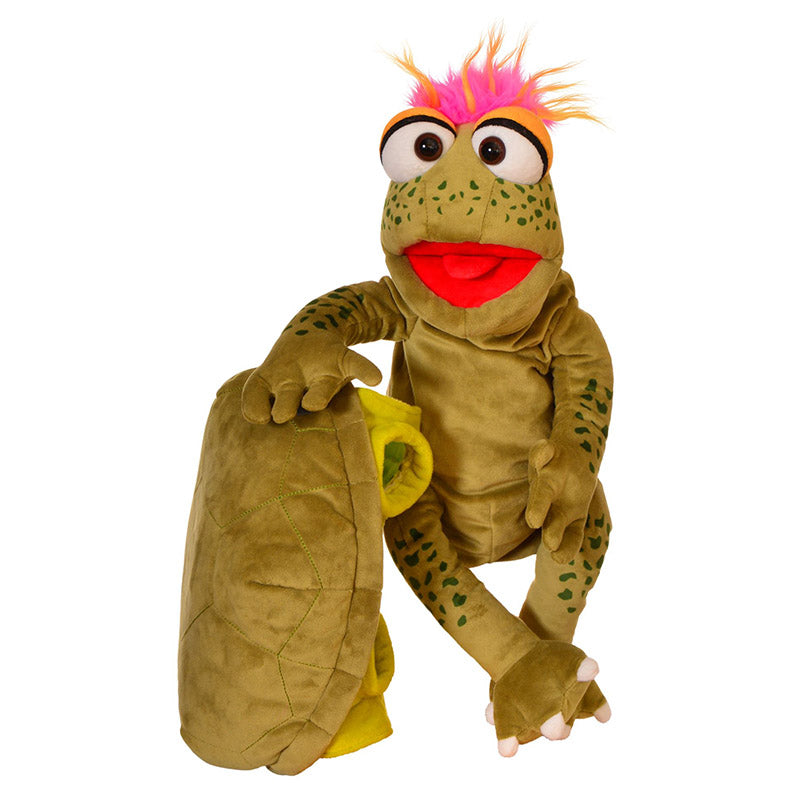 Living Puppets Slow Moe – Den ultimative cool skildpadde-hånddukke