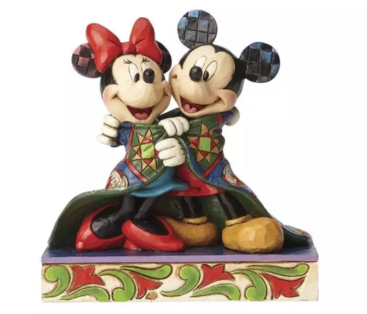Mickey & Minnie Warm Wishes 13cm