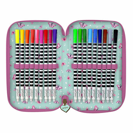 Gorjuss Sparkle & Bloom Cherry Blossom penalhus med indhold