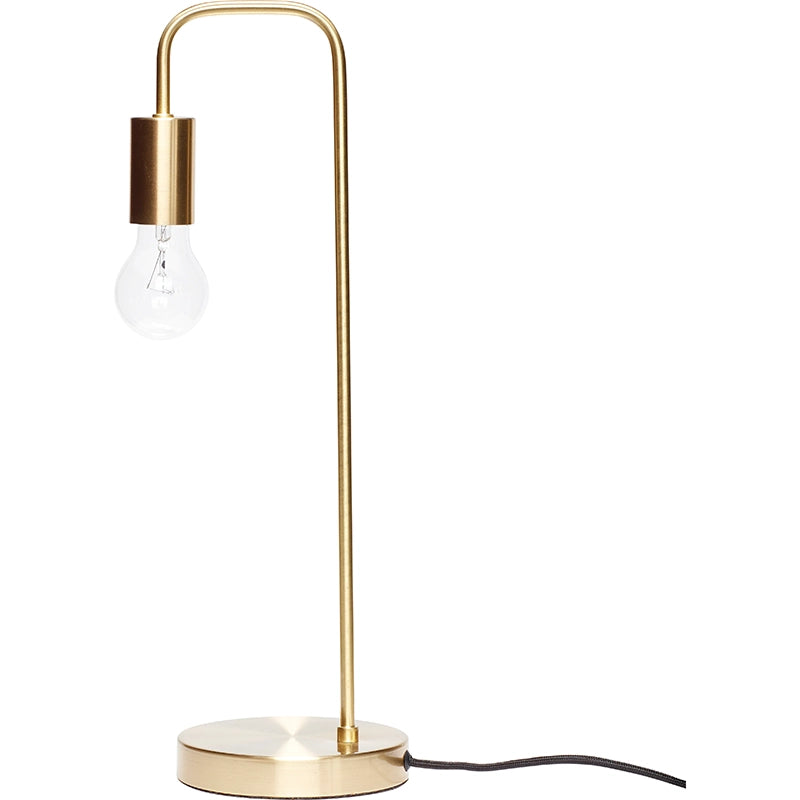Hübsch 890414 Bordlampe i Messing (Ø18xH50 cm) – E27