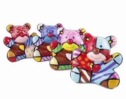 Britto Bamse Sparegris assorteret farve
