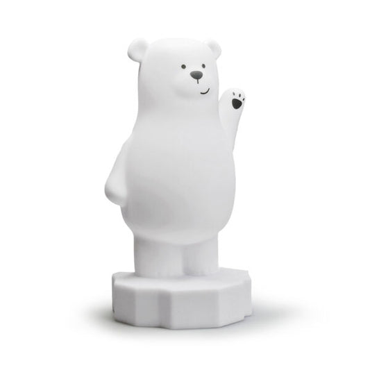 Bear Lou Night Light White