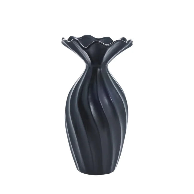Susille vase H25 cm. sort