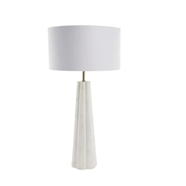 Sophie bordlampe 33X33X66 cm hvid