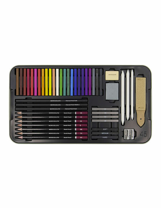 Monograph Create Kunst Deluxe Sæt (45 Dele)
