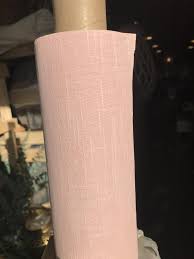 Chic Antique Voksdug rosa hørlook - metermål