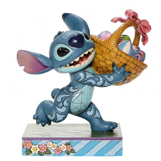 Stitch with Easter basket 14,5 cm