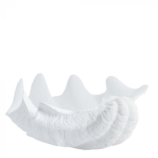 Shella Dekorationsskål hvid 39cm