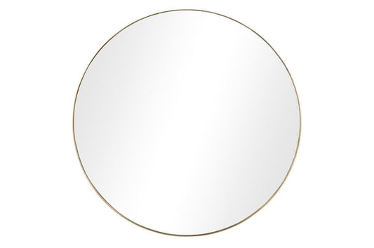 Milly spejl Ø100 cm. lys guld