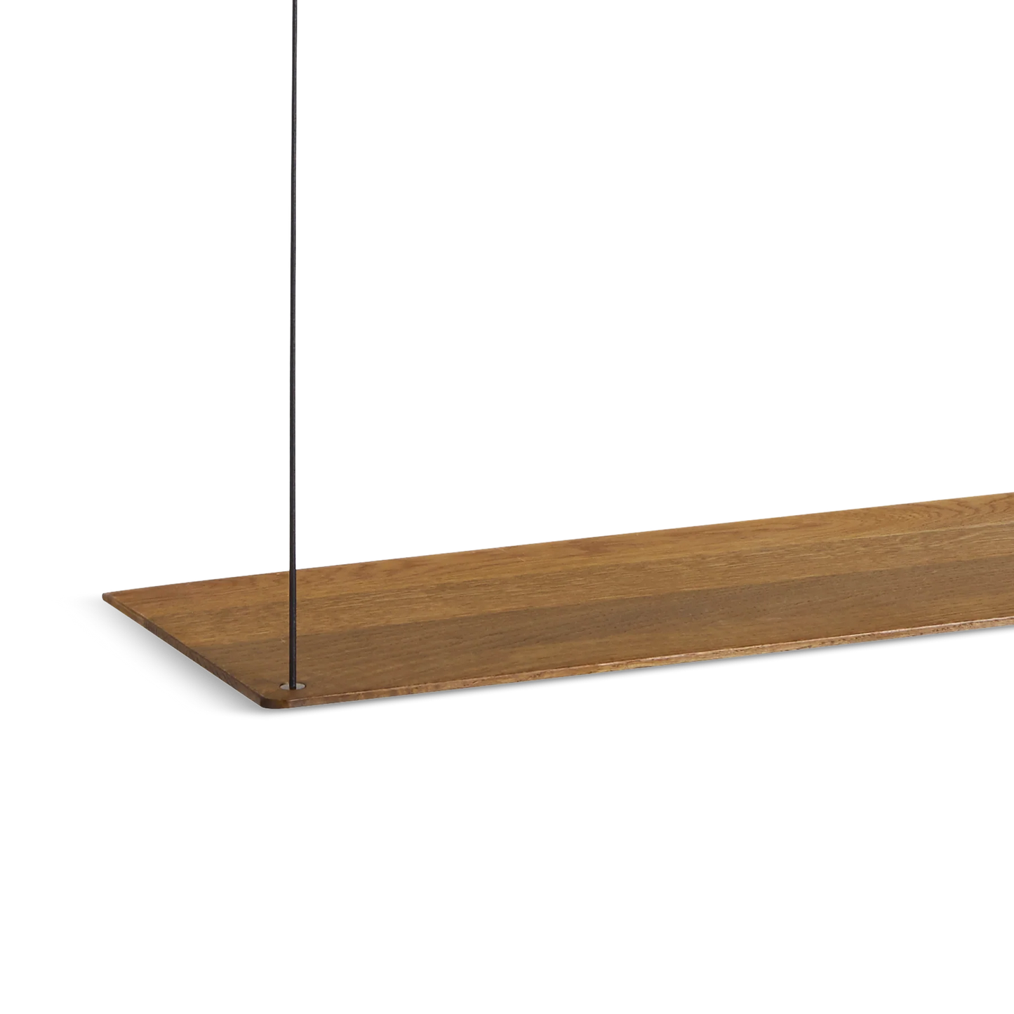 Woud Stedge add-on shelf (60 cm), smoked oak