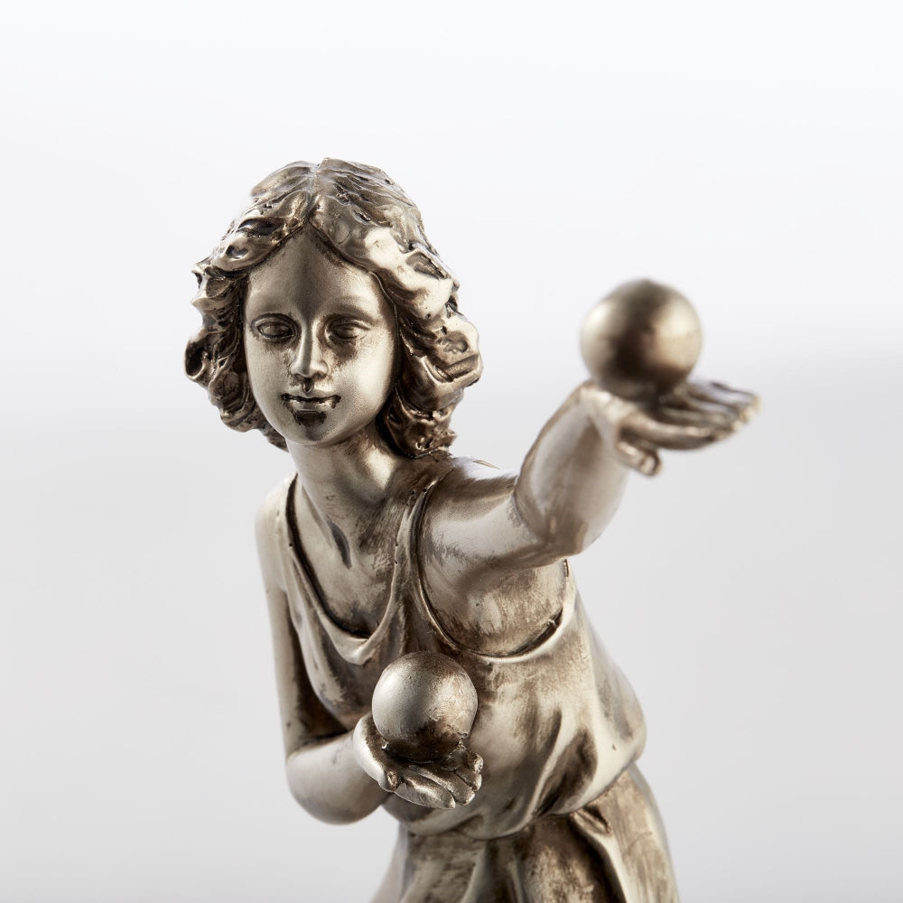 Serafina figur H43 cm. antik guld