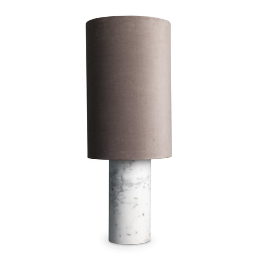 Statement Lampe 32x82cm hvid/beige